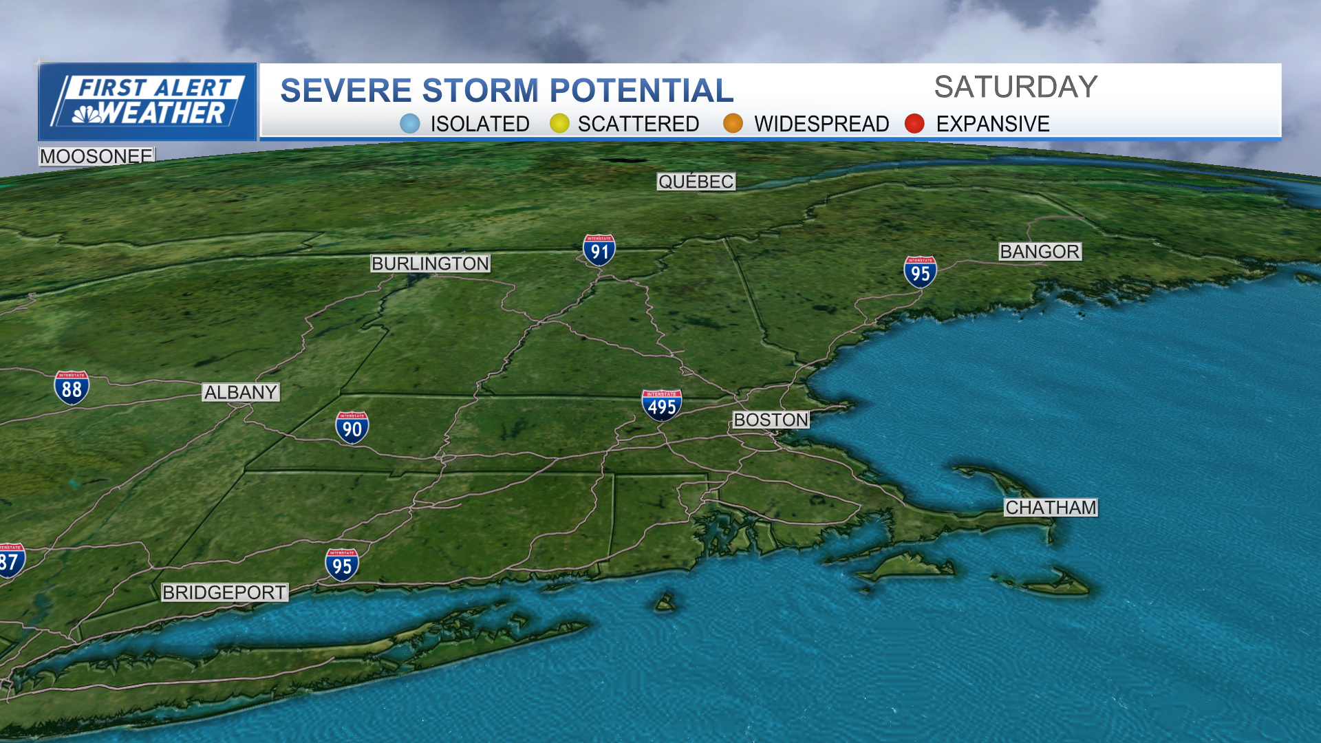 Tomorrow's Severe Thunderstorm Potential